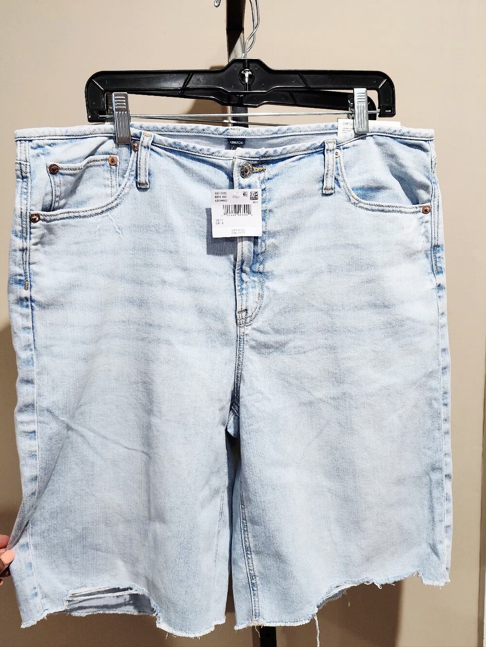 NWT American Eagle Outfitter's 11" Dreamy Drape High-Waist Jorts Size 16